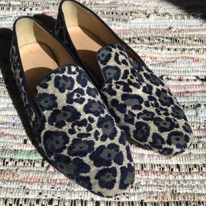 J. Crew Leopard Print Loafer size 7
